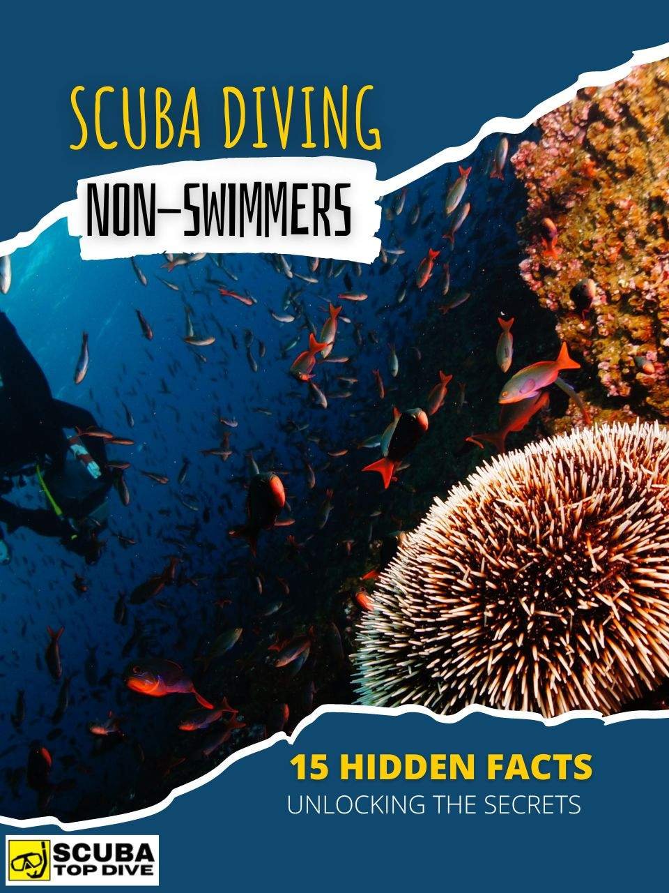 SCUBA DIVING FOR NON SWIMMERS