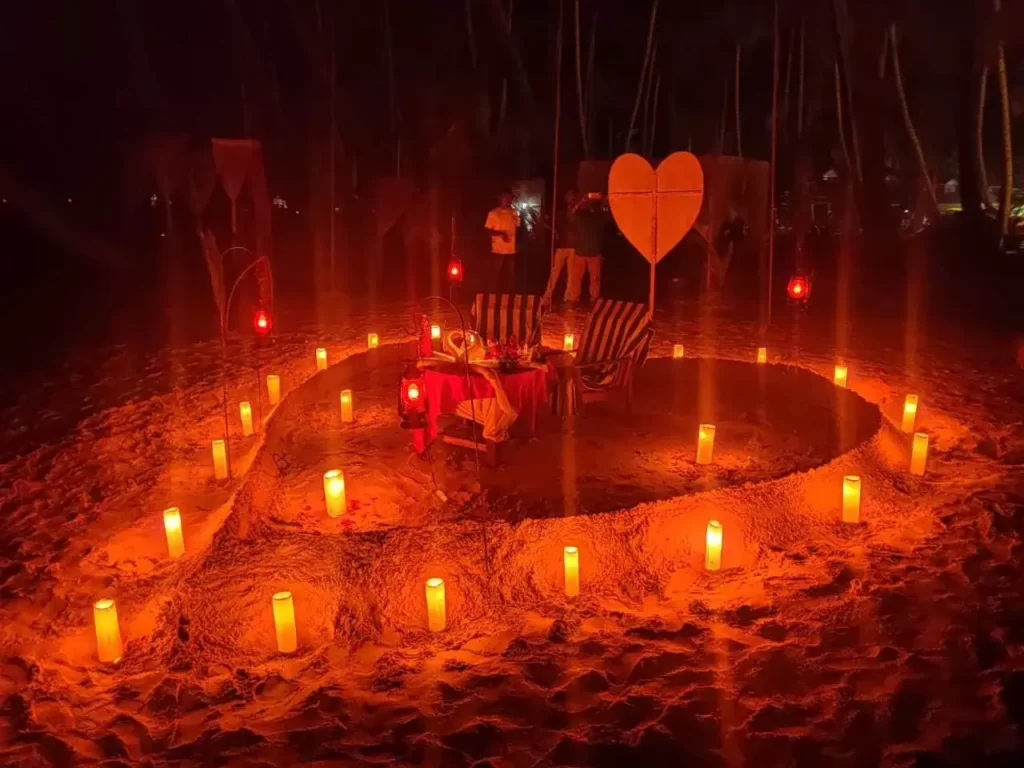 Candle-night-dinner-in-havelock